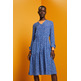 VESTIDO MIDI CON ESTAMPADO FLORAL ALLOVER MUJER ESPRIT