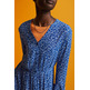 VESTIDO MIDI CON ESTAMPADO FLORAL ALLOVER MUJER ESPRIT