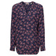 BLUSA CON DISEÑO FLORAL Y CUELLO EN PICO MUJER ESPRIT