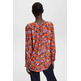 BLUSA CON DISEÑO FLORAL Y CUELLO EN PICO MUJER ESPRIT