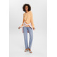 BLUSA DE CREPÉ ESTAMPADA MUJER ESPRIT
