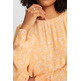 BLUSA DE CREPÉ ESTAMPADA MUJER ESPRIT