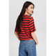 CAMISETA CON NUDO A RAYAS MUJER ESPRIT