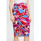 FALDA MIDI CON FRUNCES MUJER ESPRIT
