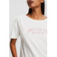 CAMISETA EN ALGODÓN ECOLÓGICO CON MENSAJE MUJER ESPRIT