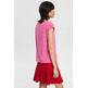 CAMISETA EN MEZCLA DE LINO MUJER ESPRIT