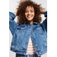 CAZADORA VAQUERA EN DISEÑO OVERSIZE MUJER ESPRIT