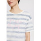 CAMISETA A RAYAS CON ESTAMPADO MUJER ESPRIT