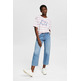 CAMISETA A RAYAS CON ESTAMPADO MUJER ESPRIT