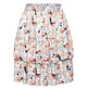 MINIFALDA FLORAL CON TEXTURA MUJER ESPRIT
