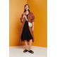 VESTIDO MIDI CON TEXTURA MUJER ESPRIT