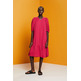 VESTIDO MIDI CON TEXTURA MUJER ESPRIT