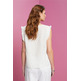 BLUSA SIN MANGAS EN MEZCLA DE LINO MUJER ESPRIT