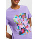 CAMISETA DE ALGODÓN CON ESTAMPADO MUJER ESPRIT