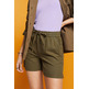 PANTALÓN CORTO CASUAL CON CINTURA ELÁSTICA MUJER ESPRIT