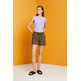PANTALÓN CORTO CASUAL CON CINTURA ELÁSTICA MUJER ESPRIT