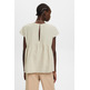 BLUSA DE ALGODÓN SOSTENIBLE CON MANGA CORTA MUJER ESPRIT