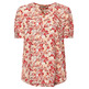 BLUSA FLORAL CON ABERTURA EN EL CUELLO MUJER ESPRIT