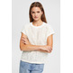 CAMISETA CON DETALLE DE GANCHILLO MUJER ESPRIT