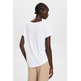 CAMISETA DE VISCOSA CON CUELLO REDONDO Y ANCHO MUJER ESPRIT