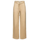 PANTALÓN WIDE LEG DE LINO CON CINTURÓN MUJER ESPRIT