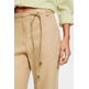 PANTALÓN WIDE LEG DE LINO CON CINTURÓN MUJER ESPRIT