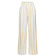PANTALÓN A RAYAS EN MEZCLA DE LINO MUJER ESPRIT
