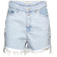 SHORT VAQUERO CON EFECTOS ROTOS