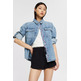SHORTS TEJIDOS CON EFECTO ARRUGADO MUJER ESPRIT