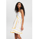 VESTIDO CON DISEÑO DE RAYAS MUJER ESPRIT