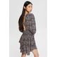 VESTIDO CON FALDA DE VOLANTES MUJER ESPRIT