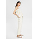 TOP A RAYAS EN MEZCLA DE LINO MUJER ESPRIT