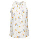 BLUSA CON ESTAMPADO FLORAL EN MEZCLA DE LINO MUJER ESPRIT