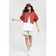 CAZADORA DE ESTILO BOMBER CON LINO MUJER ESPRIT
