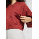 CAZADORA DE ESTILO BOMBER CON LINO MUJER ESPRIT