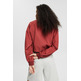 CAZADORA DE ESTILO BOMBER CON LINO MUJER ESPRIT