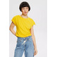 CAMISETA CON HOMBROS FRUNCIDOS MUJER ESPRIT