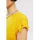 CAMISETA CON HOMBROS FRUNCIDOS MUJER ESPRIT