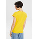 CAMISETA CON HOMBROS FRUNCIDOS MUJER ESPRIT