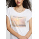 CAMISETA CON ESTAMPADO ARTÍSTICO MUJER ESPRIT