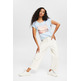 CAMISETA CON ESTAMPADO ARTÍSTICO MUJER ESPRIT