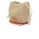 BOLSO TIPO SACO EN PAPEL TRENZADO MUJER ESPRIT