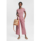 PANTALÓN TOBILLERO DE LINO MUJER ESPRIT