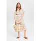 VESTIDO MIDI CON ESTAMPADO FLORAL MUJER ESPRIT