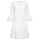 VESTIDO CON ENCAJE CALADO Y BORDADO MUJER ESPRIT