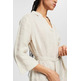 BLUSA DE LINO CON CINTURÓN MUJER ESPRIT