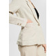 BLAZER EN MEZCLA DE LINO MUJER ESPRIT