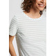 CAMISETA A RAYAS EN MEZCLA DE LINO MUJER ESPRIT