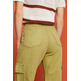 PANTALÓN CARGO EN MEZCLA DE LINO MUJER ESPRIT