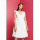 VESTIDO EN ENCAJE DE ALGODÓN MUJER ESPRIT